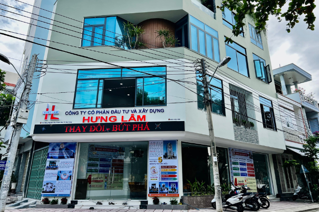 Thi công tòa nhà văn phòng kết hợp nhà ở - Xây dựng Hưng Lâm