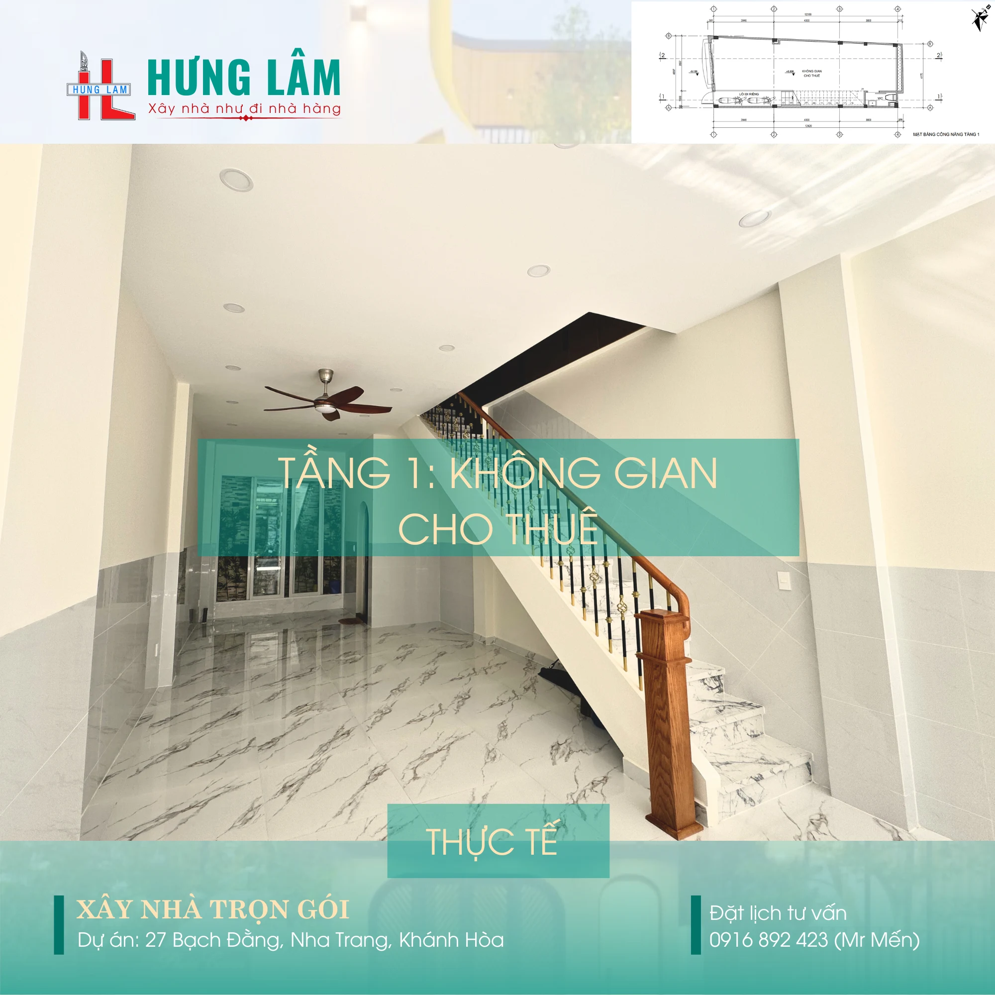 Tầng 1 cho thuê kinh doanh