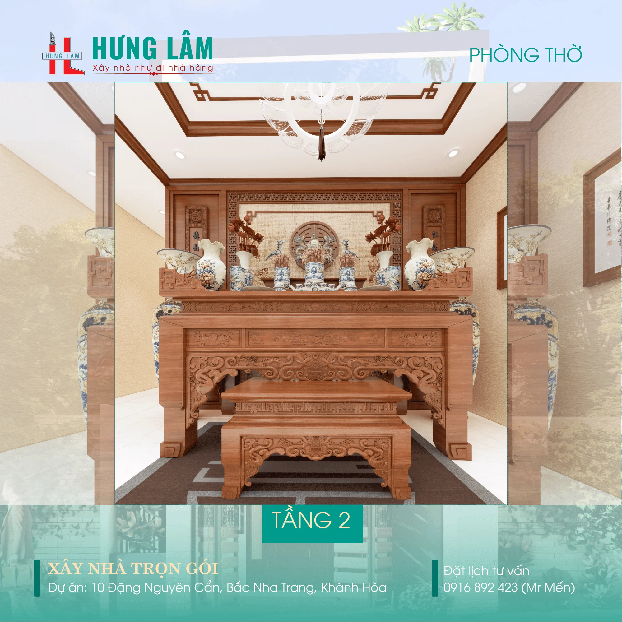 Thiet ke nha pho 02 tang tai Nha Trang - Xay dung Hung Lam-14
