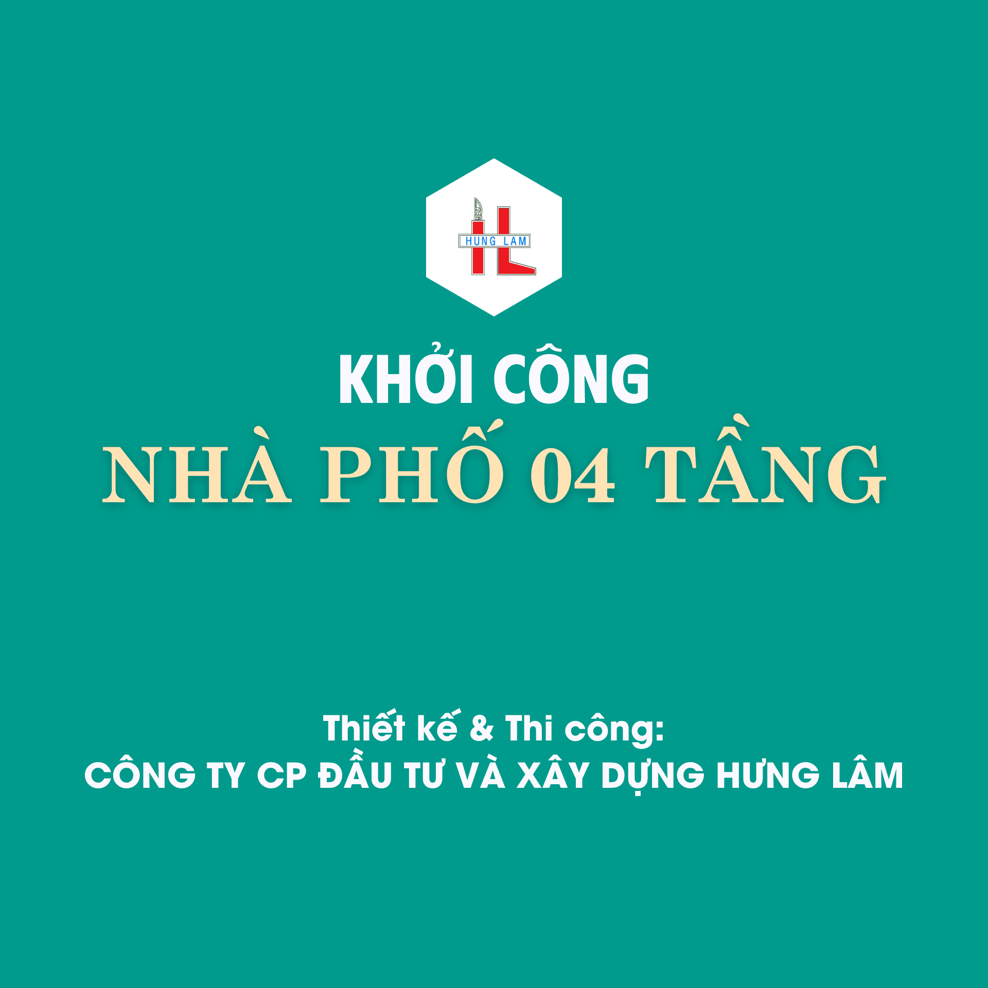 khoi cong cong trinh nha pho 04 tang tai khu quy hoach a t