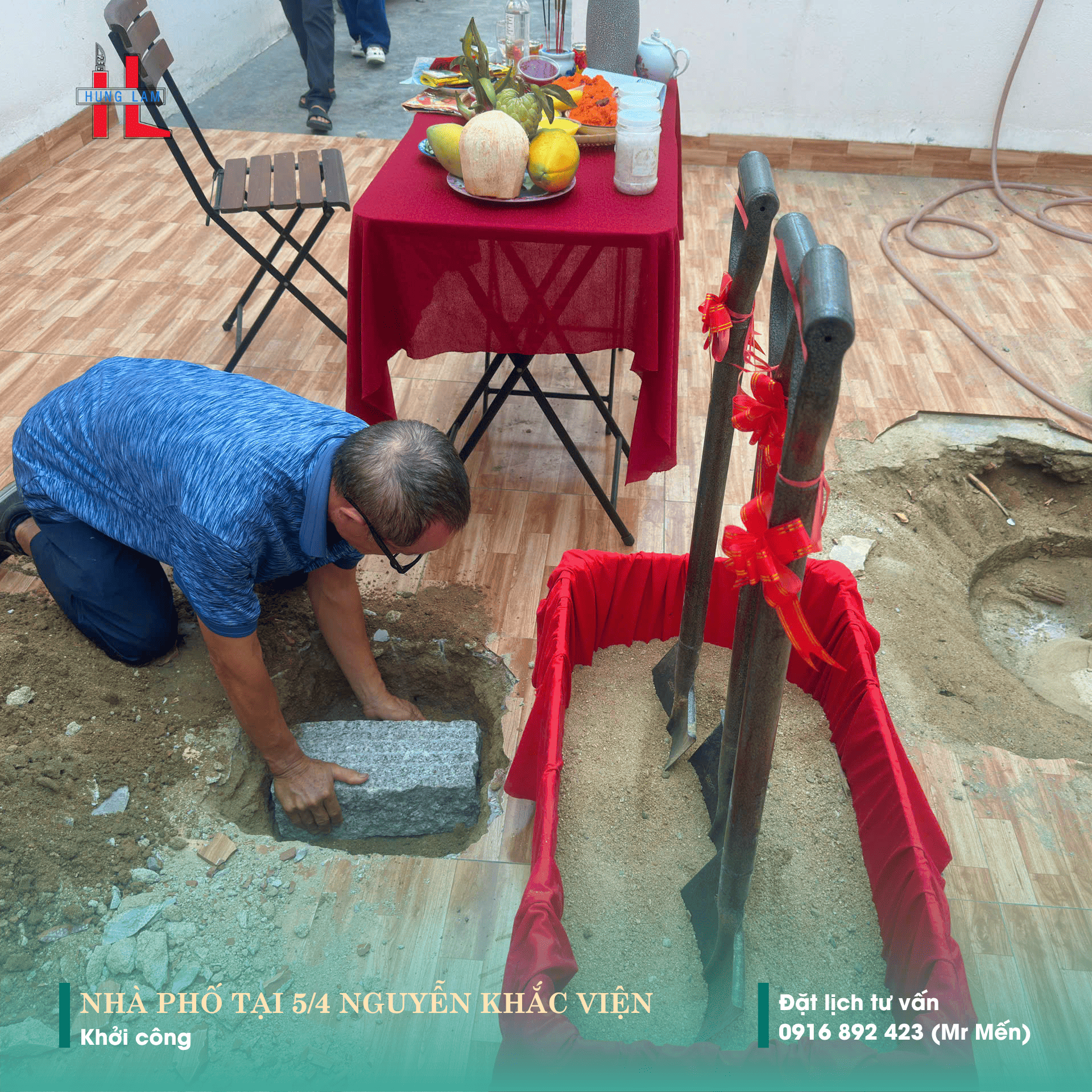 khoi cong cong trinh nha pho 02 tang tai nguyen khac vien 6