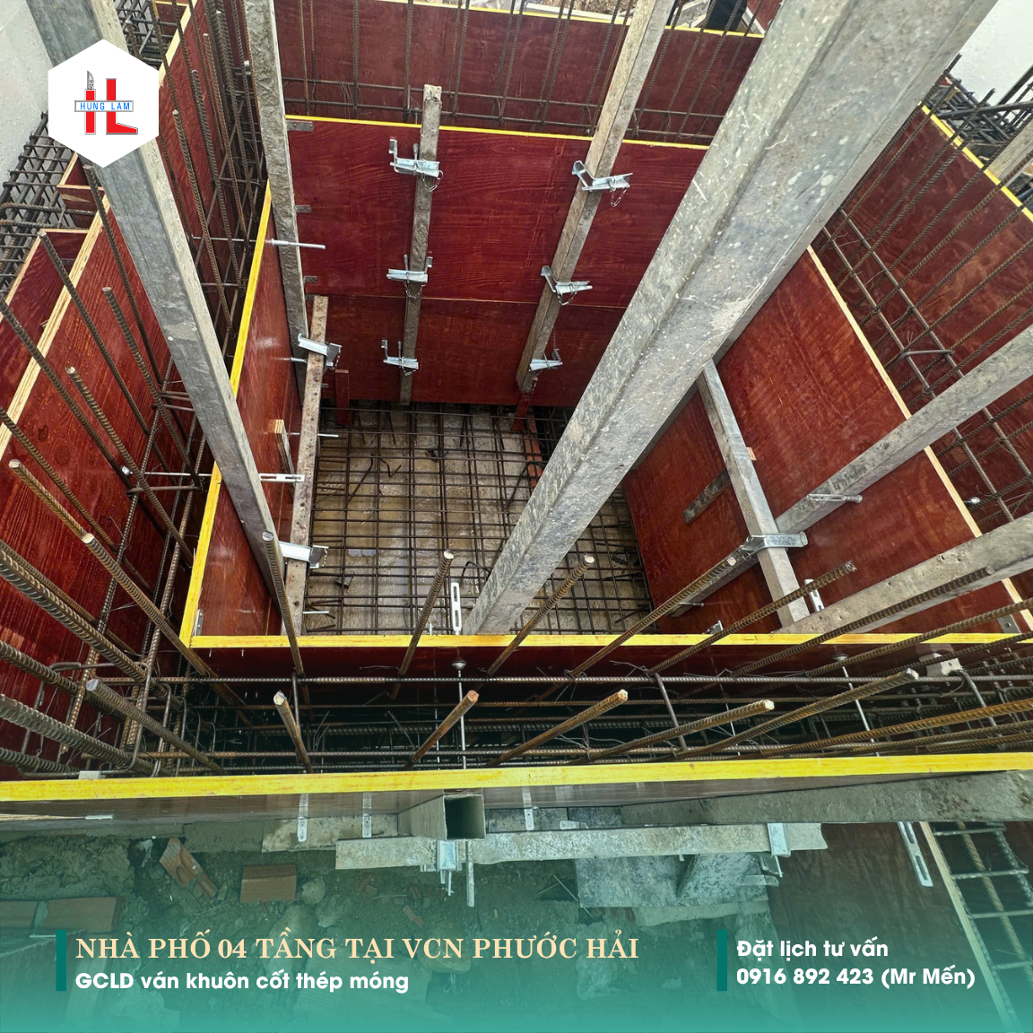 Xay dung hung lam thi cong la dung van khuon cot thep mong (6)