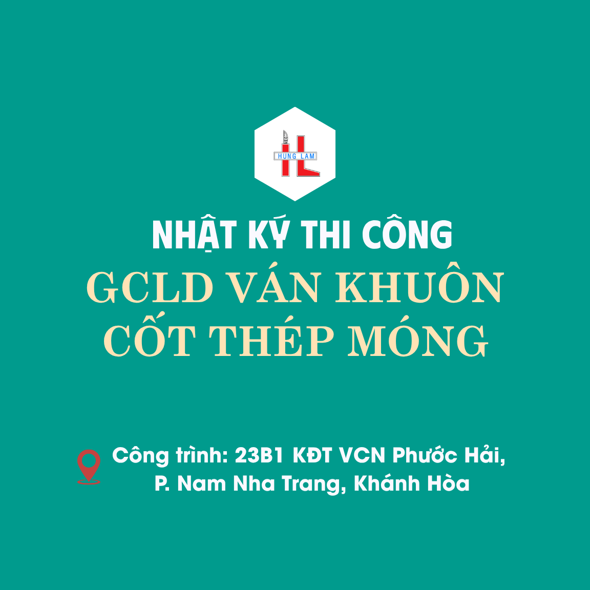 Xay dung hung lam thi cong la dung van khuon cot thep mong