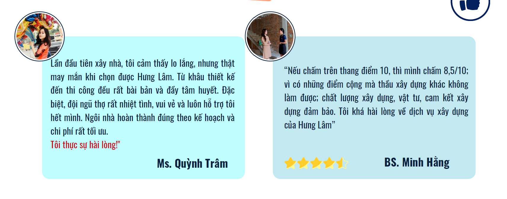 feedback khach hang Xay dung Hung Lam